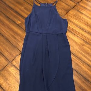 Kelley Cawley Blue Dress
